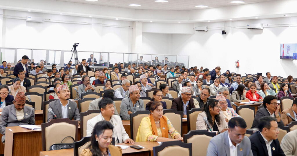 संसदको चालु अधिवेशन असोज १६ गते रातिदेखि अन्त्य हुने